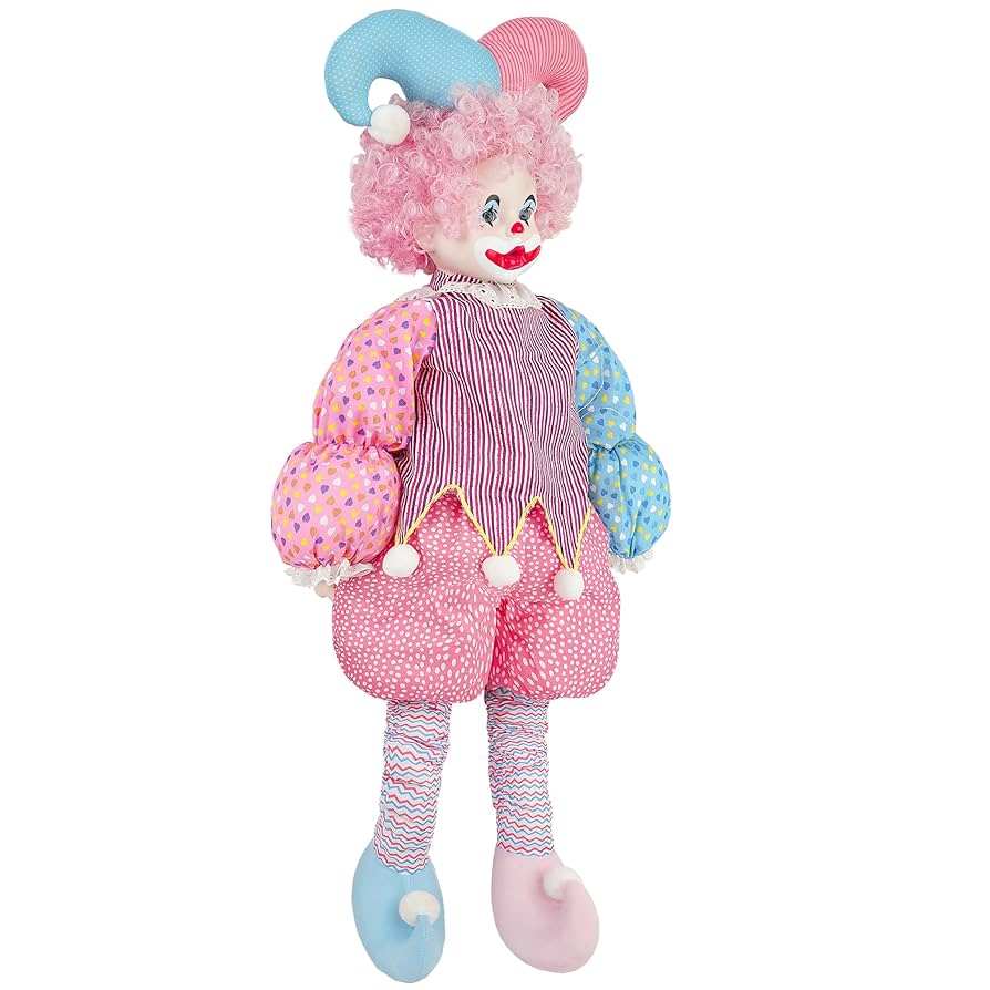 Amazon.com: SMILESSKIDDO 33 Inch Clown Doll - Clown